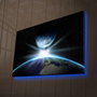 Wallity NASA-039 Lienzo Decorativo Iluminado con leds Multicolor